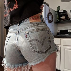 Levi's Shorts - 505 High-waisted Levis Levi's Shorts - 505 High-waisted Levis
